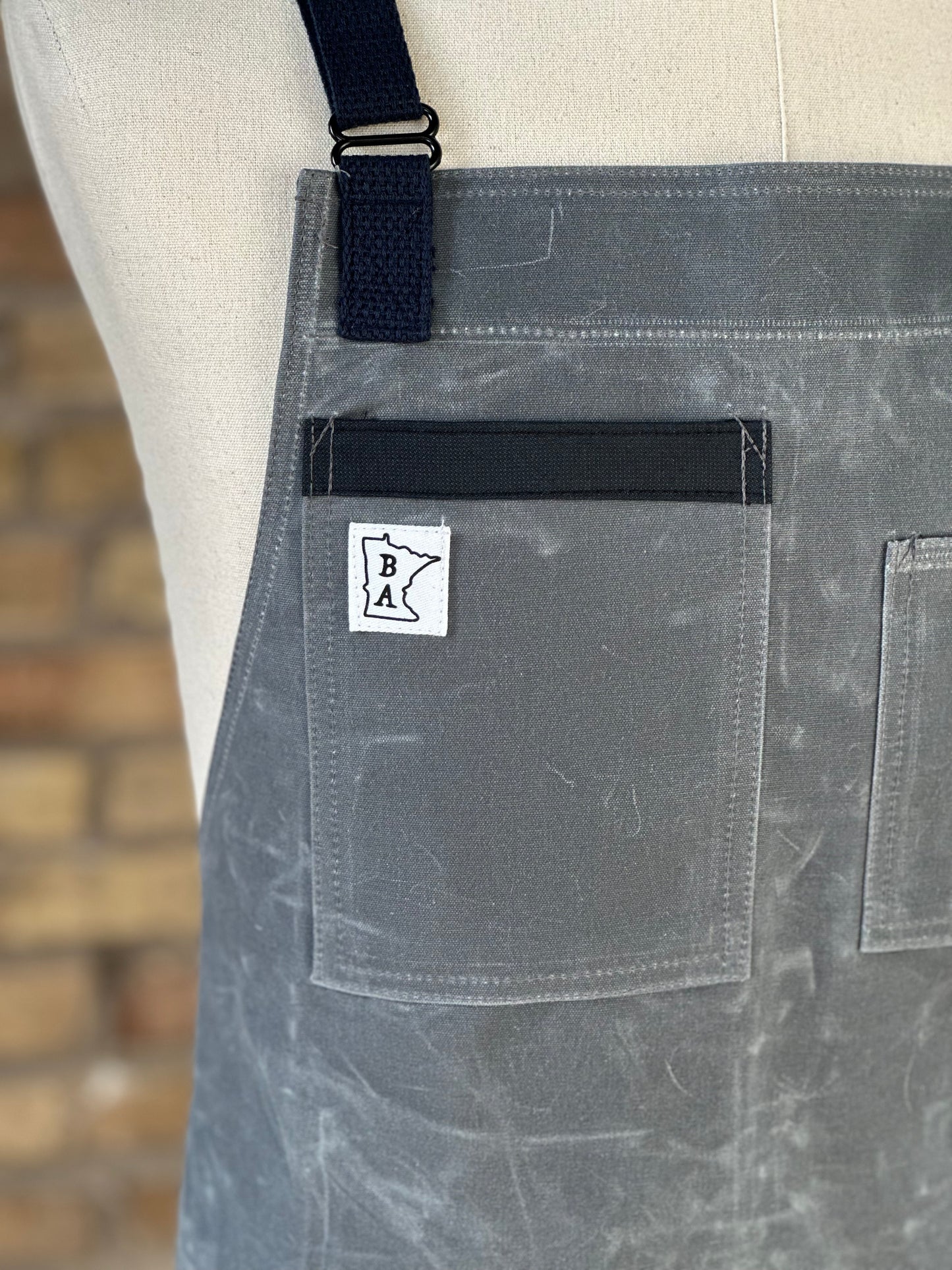 BA Waxed Canvas-Slate Grey