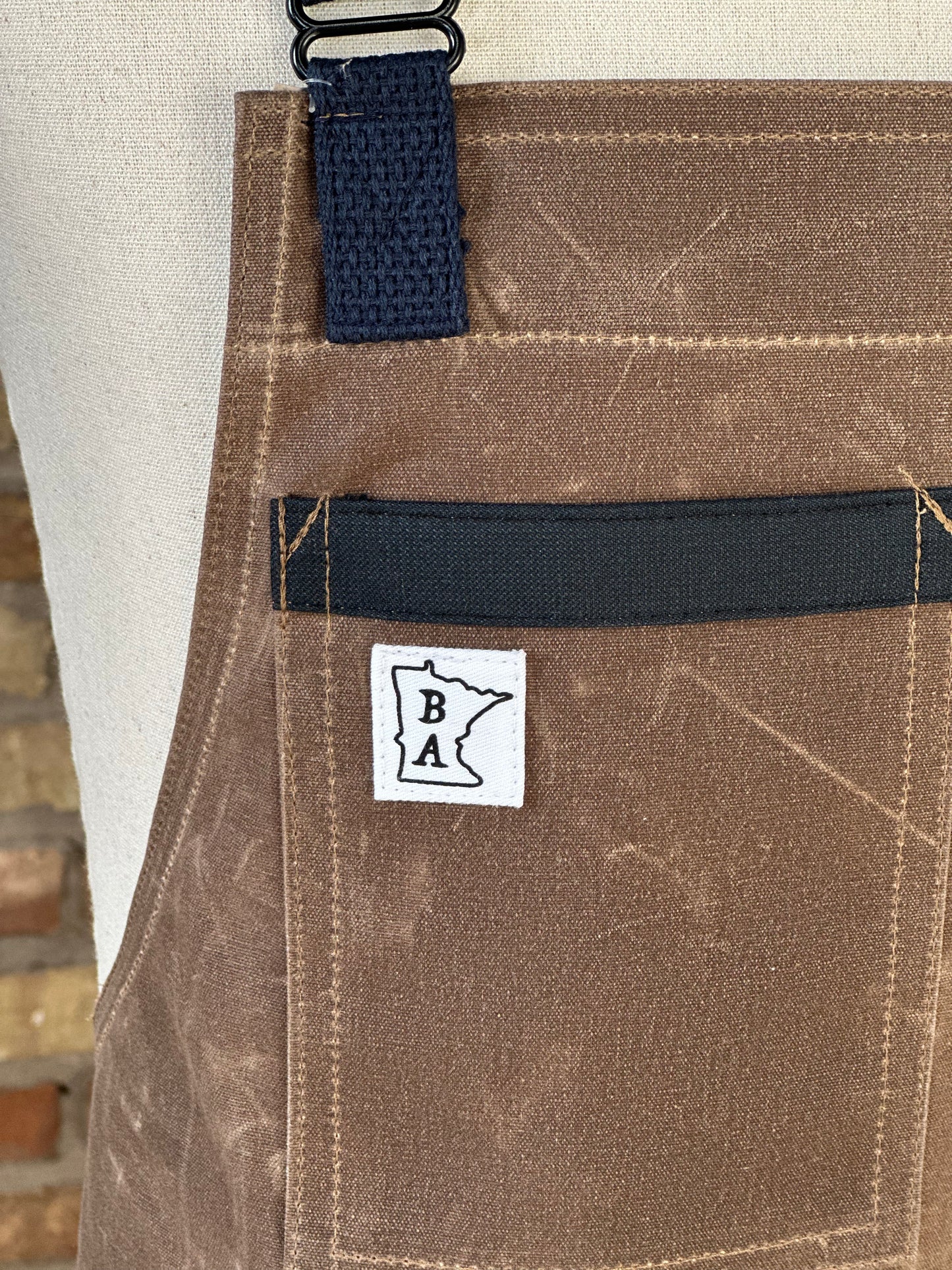 BA Waxed Canvas-Dark Oak