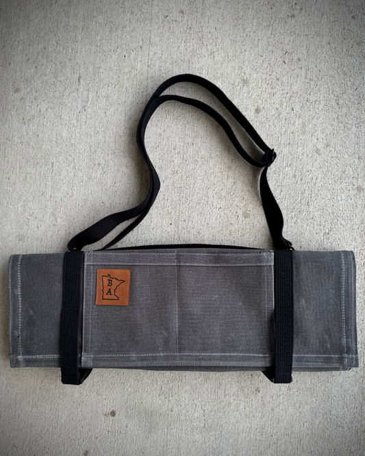 Main Squeeze - Charcoal - Knife Roll