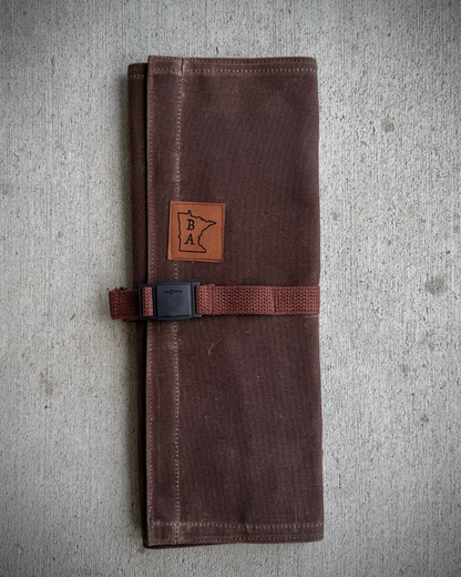 Side Hustle - Dark Oak - Knife Roll