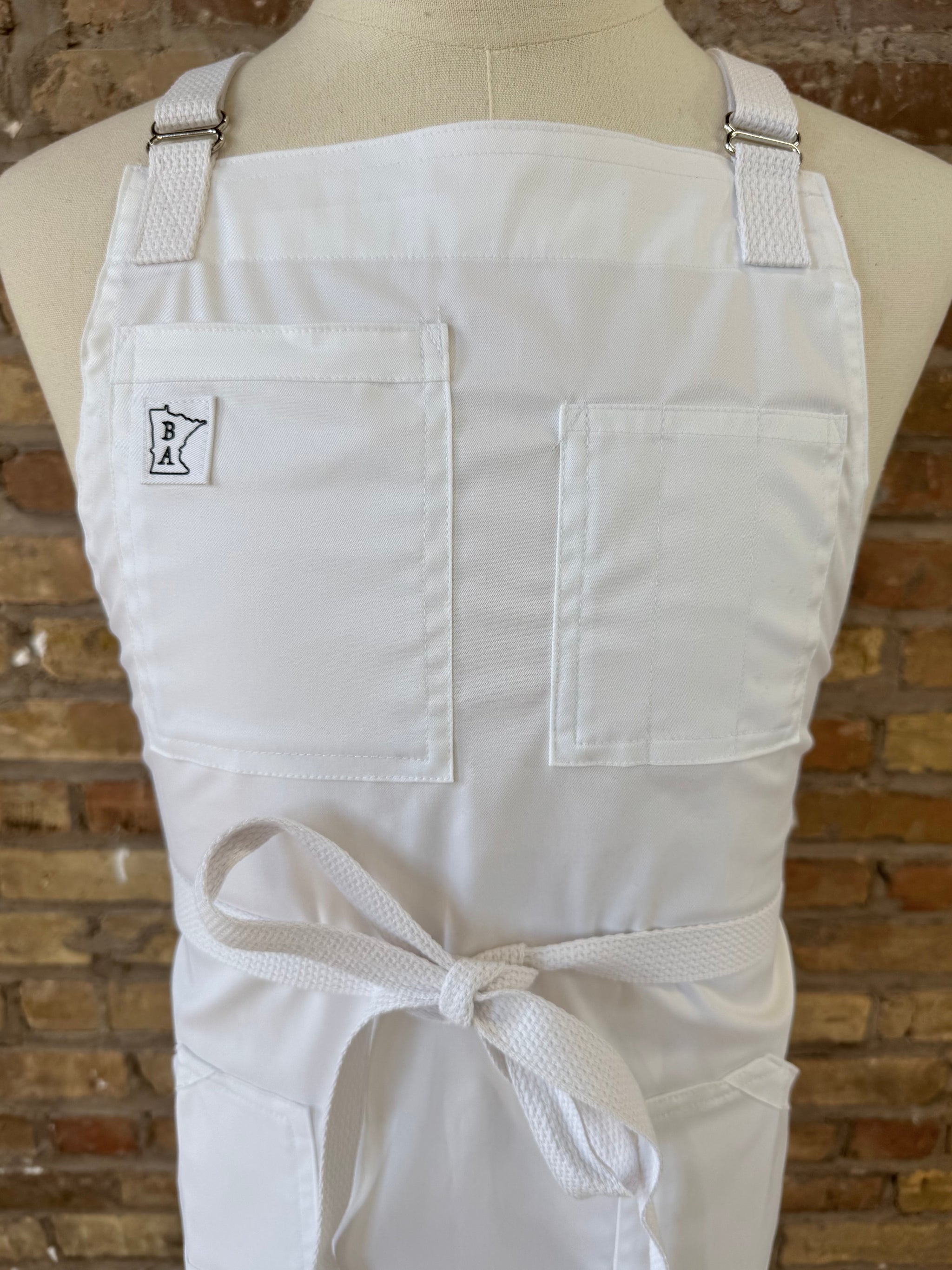 ワンピース papier Apron/white 28