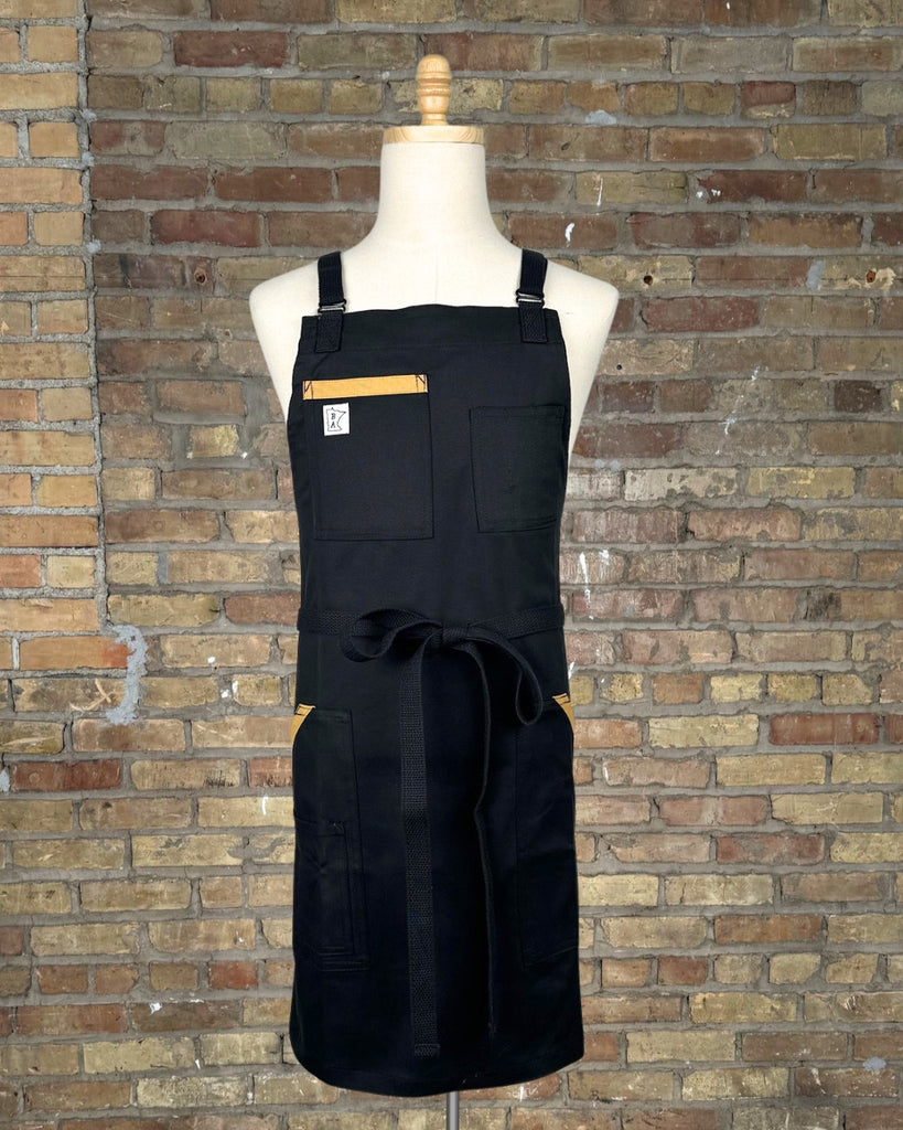 Black with Mustard