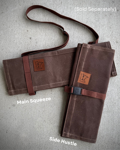 Side Hustle - Dark Oak - Knife Roll