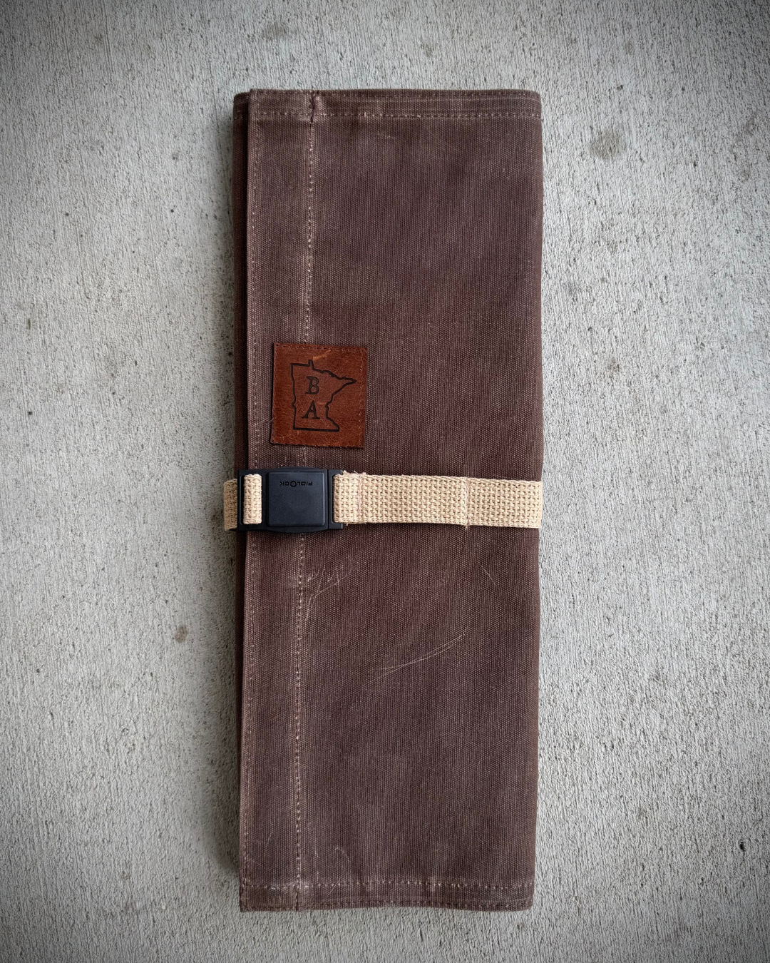 Side Hustle - Dark Oak - Knife Roll