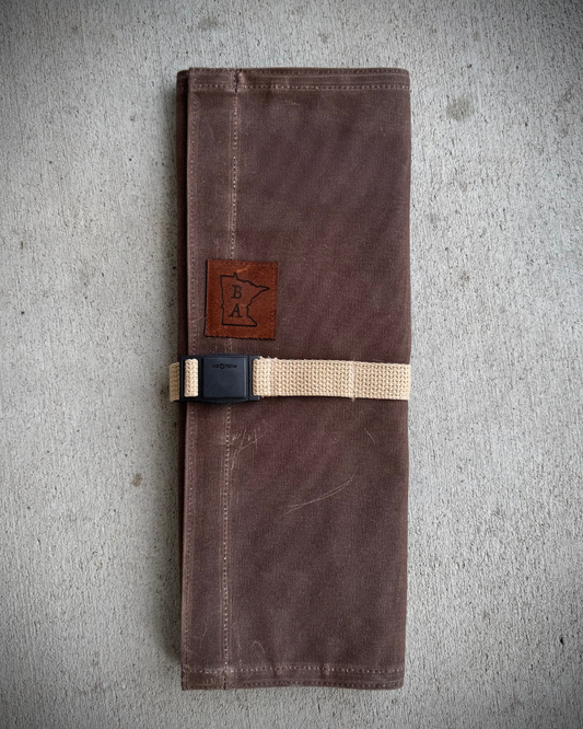Side Hustle - Dark Oak - Knife Roll