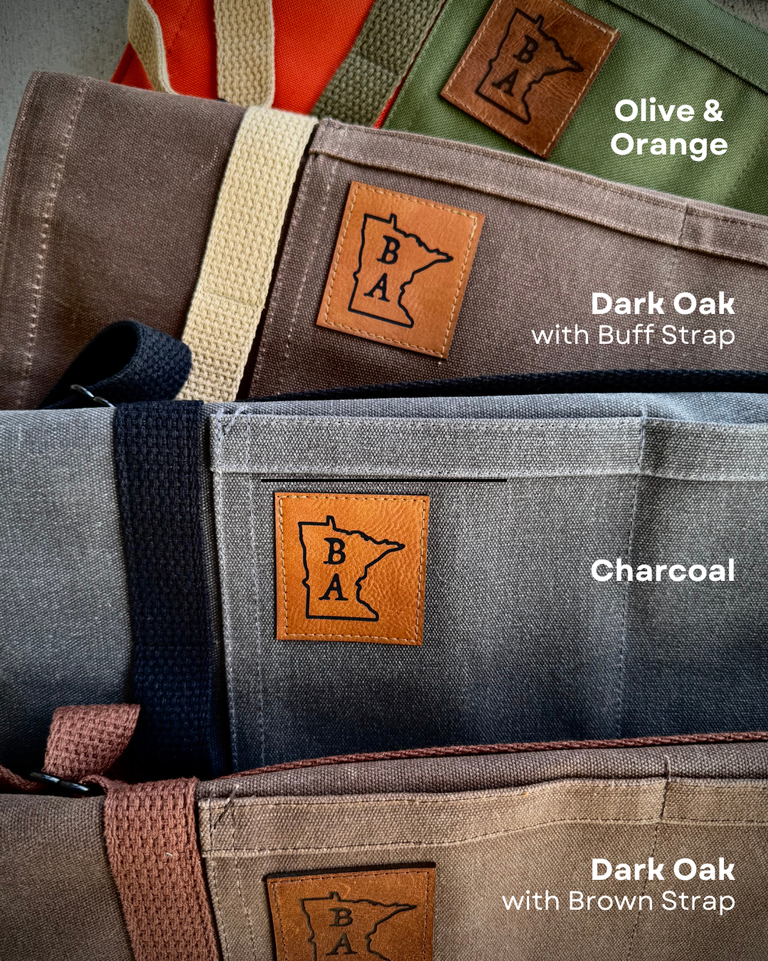 Main Squeeze - Charcoal - Knife Roll