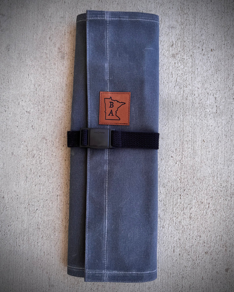 Side Hustle - Slate - Knife Roll
