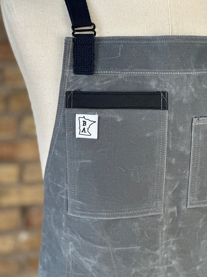 BA Waxed Canvas-Slate Grey