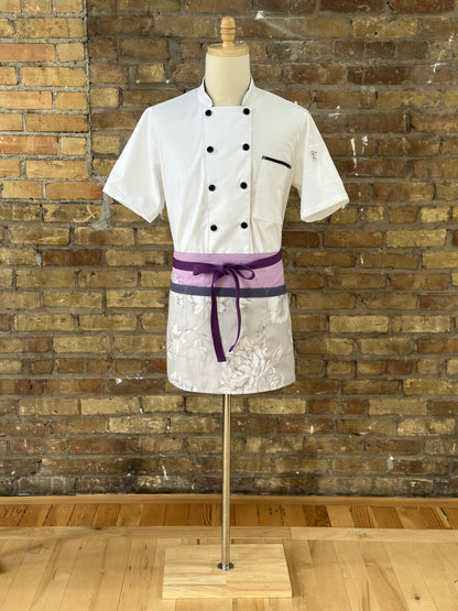Amethyst Garden Waist Apron