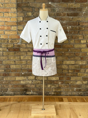 Amethyst Garden Waist Apron