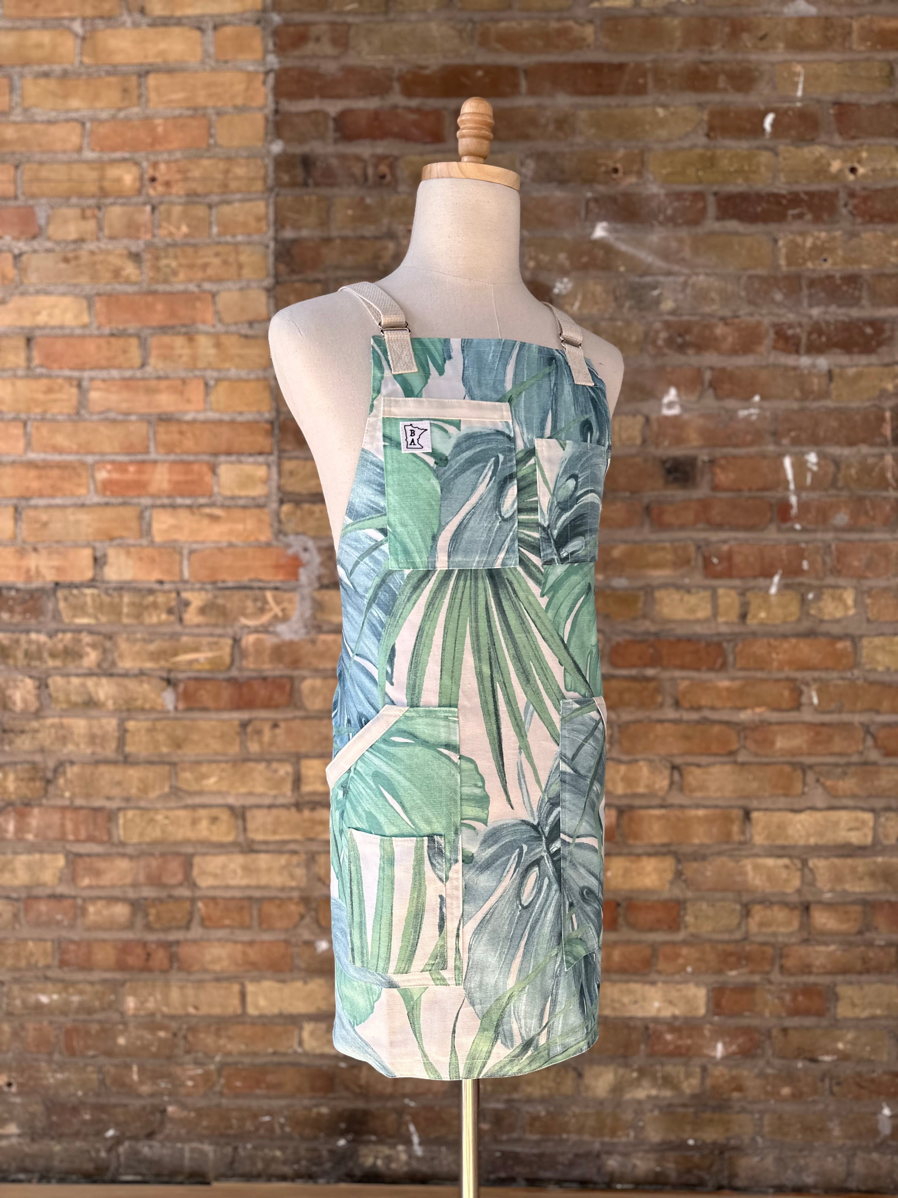 Monstera Mash Craftmade Aprons