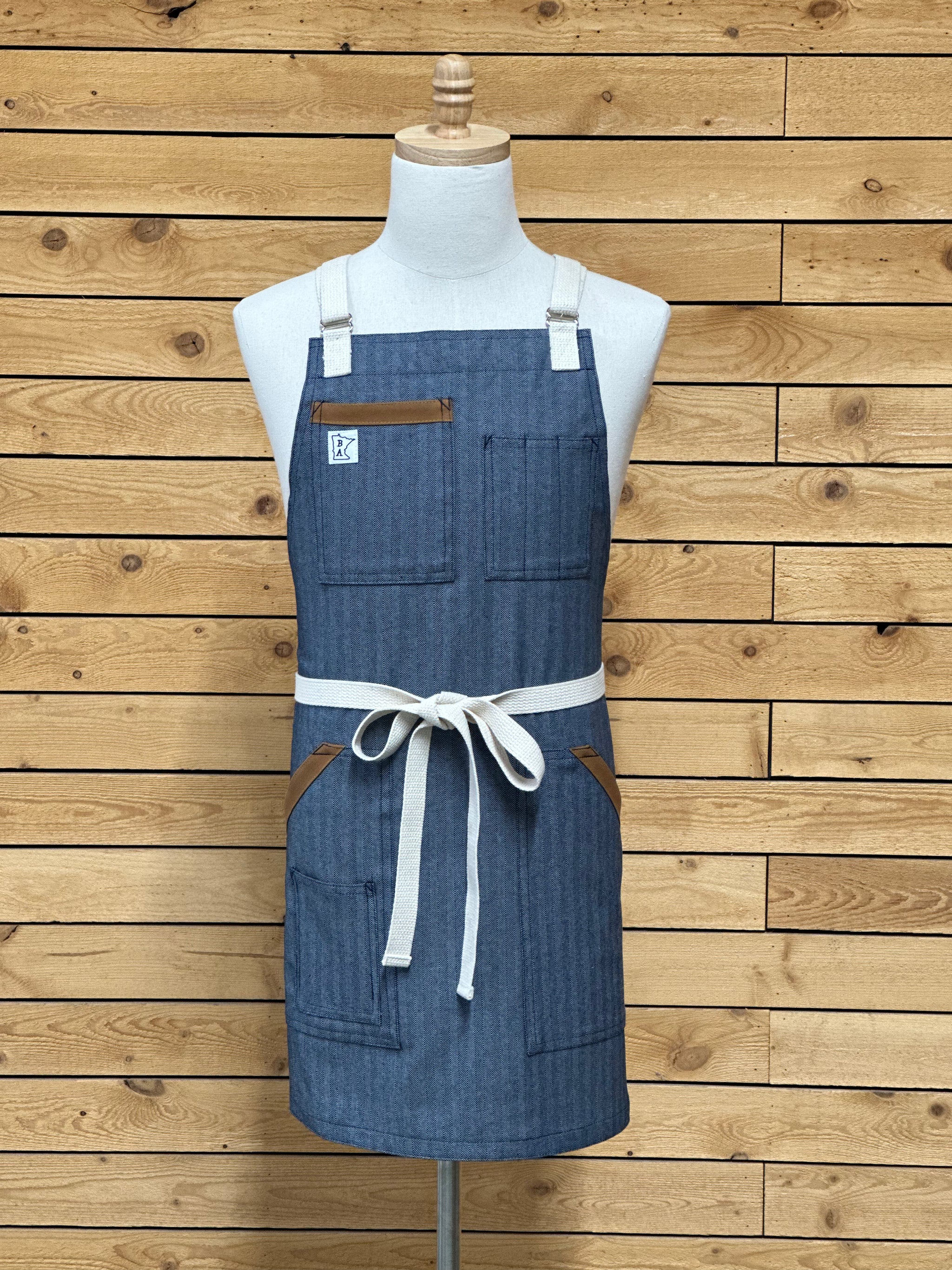エプロン・三角巾 60s OSHKOSH B'GOSH Denim Work Apron 60s OSHKOSH B'GOSH Denim Work Apron エプロン・三角巾 60s OSHKOSH B