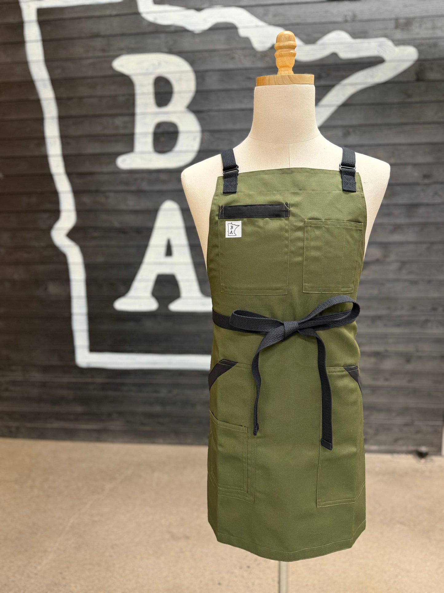 Olive with Black