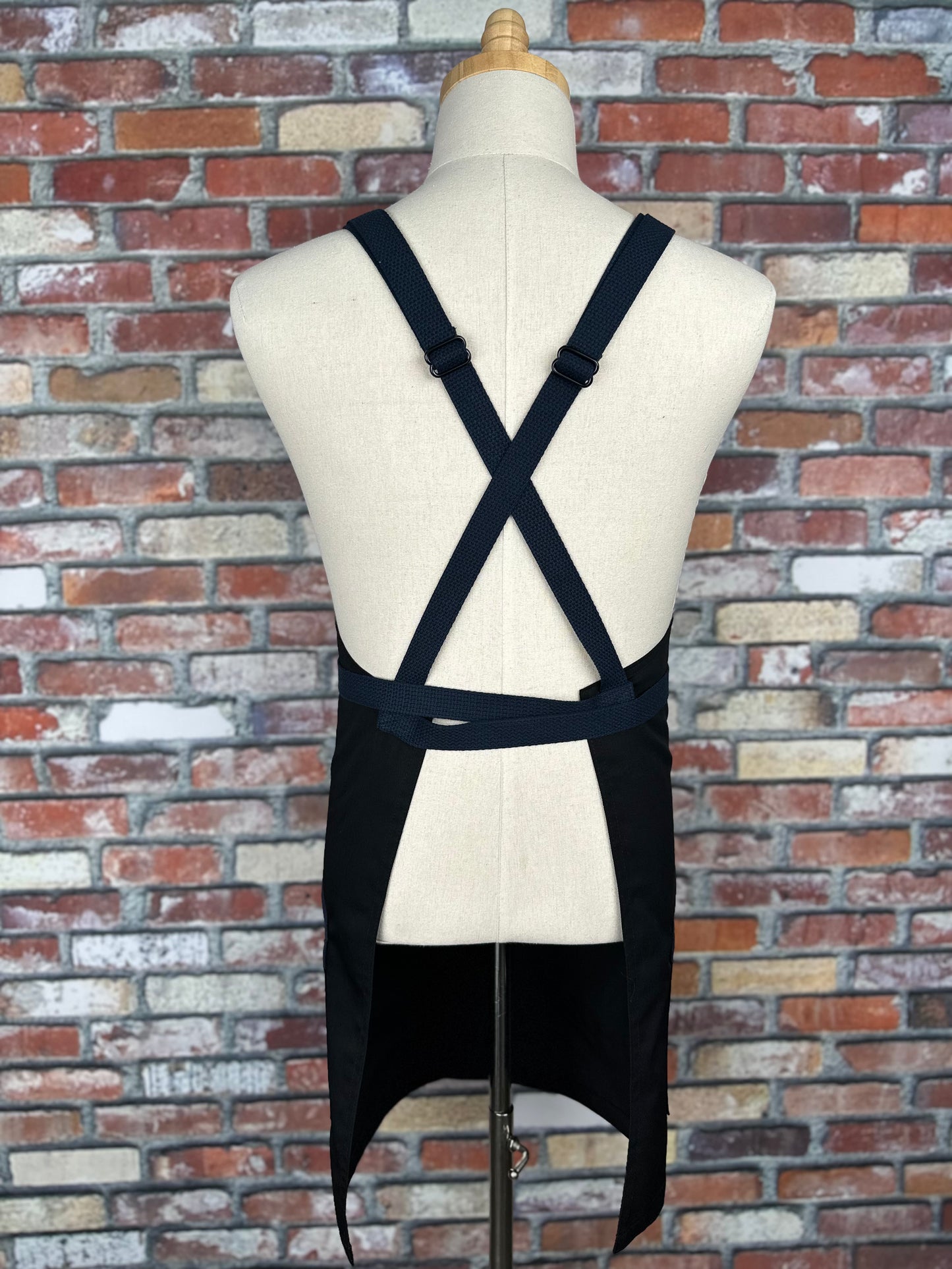 Black with Navy