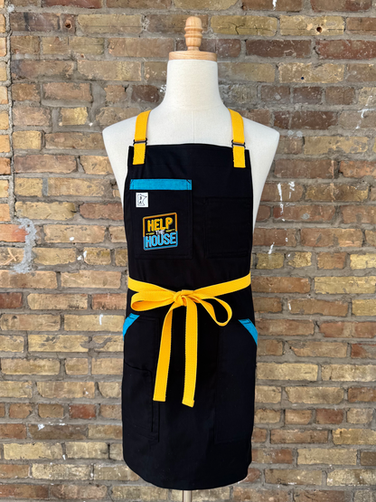 Help the House Foundation's branded Hats, T-shirts, Sweatshirts, and Craftmade Aprons designed Aprons